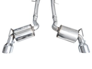 Nissan Z Performance Exhaust - AWE Tuning - Touring Edition, Dual Exit, Cat Back - Chrome Silver - `23-`27 Nissan Z Performance Exhaust - AWE Tuning - Touring Edition, Dual Exit, Cat Back - Chrome Silver - `23-`27